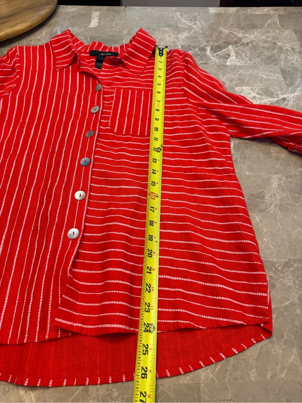 Ali Miles button down shirt size MP - Picture 5 of 12